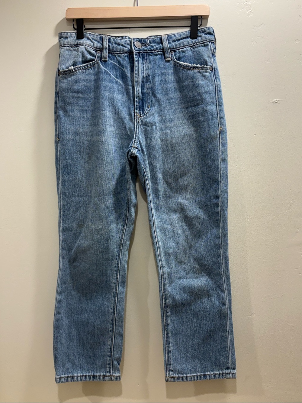 Dear John Frankie High Rise Cropped Straight Jeans